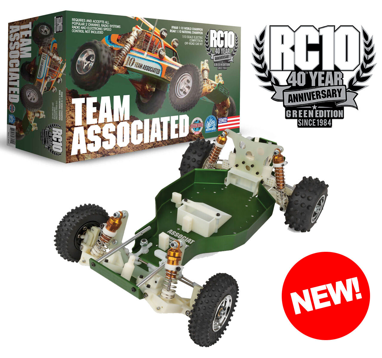 RC10 Classic 40th Anniversary Green Edition