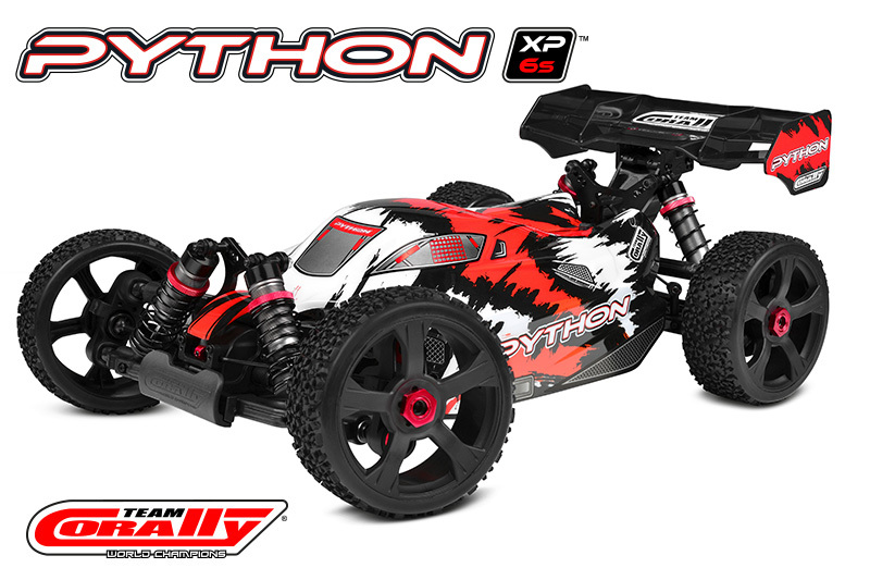 Team Corally 21 Version Python Xp 6s 1 8 Buggy Ep Rtr Brushless Power 6s Team Corally