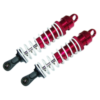 GV 34B450R05815W FRONT SHOCK SET W/WHITE SPRING L=108MM
