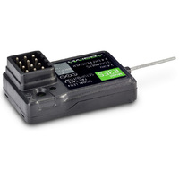 3-channel receiver suitable for CR2S(V2), CR3P and CR4T radio - Waterresistant.