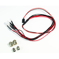Absima LED set white/red with aluminum holder