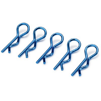 Absima Body Clips large/blue (10)
