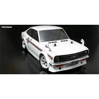 ABC Hobby Datsun Sunny Coupe B110 Clear Body (160mm) w/ Light Bu