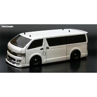 ABC Hobby Toyota Hiace Clear Body (190mm) w/ Light Buckets