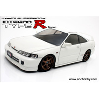 ABC Hobby Honda Integra Type R Clear Body (190mm) w/ Light Bucke