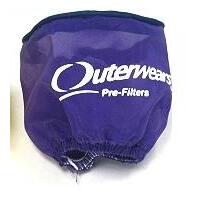 Outerwears Air Filter Pre-Filter Cover Purple (1) HPI Baja