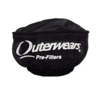 Outerwears Air Filter Pre-Filter Cover Black (1) Losi 5IVE