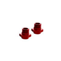 Arrma Aluminium Wheel Hex 16.5mm (Red) (2pcs)
