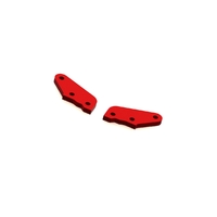 Arrma Aluminium Steering Plate A (Red) (2pcs)