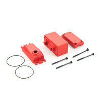 Arrma ADS Metal Gear Servo Case (Red) (1pc)