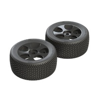 Arrma dBoots 'Exabyte T 6S' Tyre Set Glued (Black) (2pcs)
