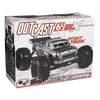 1/8 OUTCAST 6S BLX 4WD Brushless Truck RTR, Silver