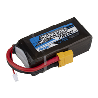 Zappers DR 7200mAh 130C 7.6V Shorty (soft) w/XT90