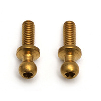 Associated Ballstud, Long, M3x8mm, Ti Nitride