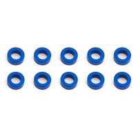 Ballstud Washers, 5.5x3.0x2.0 mm, blue aluminum
