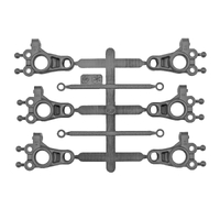 RC10TC8 FT CARBON STEERING BLOCK SET