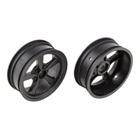 DR10 Drag Front Wheels, black