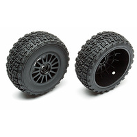 Wheels/Tyres Mounted, black