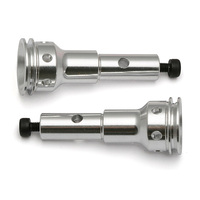 Associated Stub Axle, Rear, Aluminium
