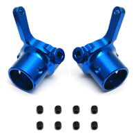 ####FT Vertical Steering Blocks, blue aluminum