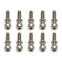 Heavy-duty Ballstuds, 8 mm, long neck