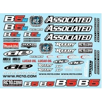 Decal Sheet B5, B5M, B5M-FL