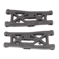 RC10B6 FT Front Suspension Arms, gull wing, carbon