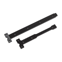 RC10B74.2 FT Carbon Fiber Stiff Chassis Brace Support Set, 2.5mm