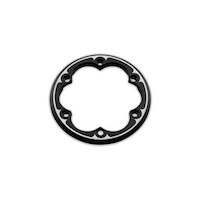 Axial 2.2 VWS Beadlock Ring (Black) (2pcs)