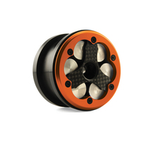 Axial 2.2 VWS Machined Beadlock Ring (Orange) (2pcs)