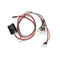 Axial Simple LED Controller w/LED lights (4 white and 2 red)