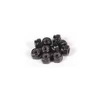 Axial M4 Nylon Locking Hex Nut (Black) (10pcs)