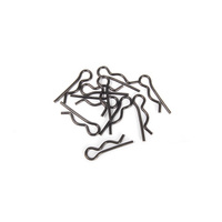 Axial 8mm Body Clips (Black) (10pcs)