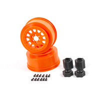 Axial 2.2 3.0 Method 105 Wheels â€“ 41mm (Orange) (2pcs)