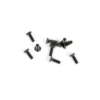 Axial M2.6x8mm Hex Socket Flat Head (Black) (10pcs)