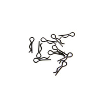 Axial 3mm Body Clip (Black) (10pcs)