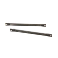 Axial Threaded Aluminum Link 7.5x101.5mm - Grey (2pcs)