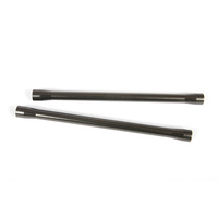 Axial Threaded Aluminum Link 7.5x107mm - Grey (2pcs)