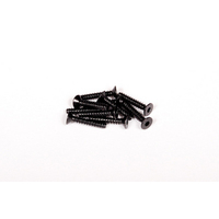 Axial M3x16mm Hex Socket Tapping Flat Head (Black) (10pcs)