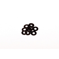 Axial Washer 3x8x0.5mm (Black) (10pcs)