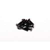 Axial M3x12mm Hex Socket Flat Head - Black (10pcs)