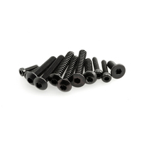 Axial M3x12mm Hex Socket Tapping Flat Head (Black) (10pcs)