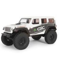 AXI00002V2T1 | Axial SCX24 2019 Jeep Wrangler JLU CRC 1/24 Crawler RTR, White