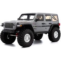 AXI03003T1 | Axial SCX10 III Jeep JLU Wrangler RC Crawler, RTR, Gray