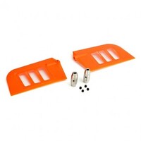Blade Flybar Paddle Set, Orange: B500 3D