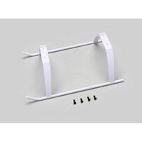 Blade Landing Gear Set White: B500 3D/X