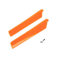 Blade Main Rotor Blades, Orange (2): MSRX
