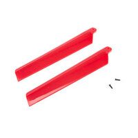 Blade Main Rotor Blades, Red (2): MSRX