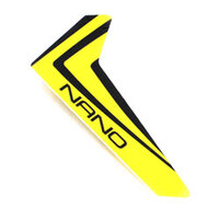 Blade Yellow Vertical Fin w/decal: nCP X
