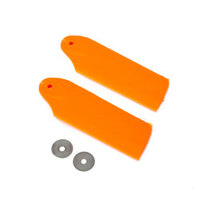 Blade Tail Rotor Blade Set, Orange: 300 X